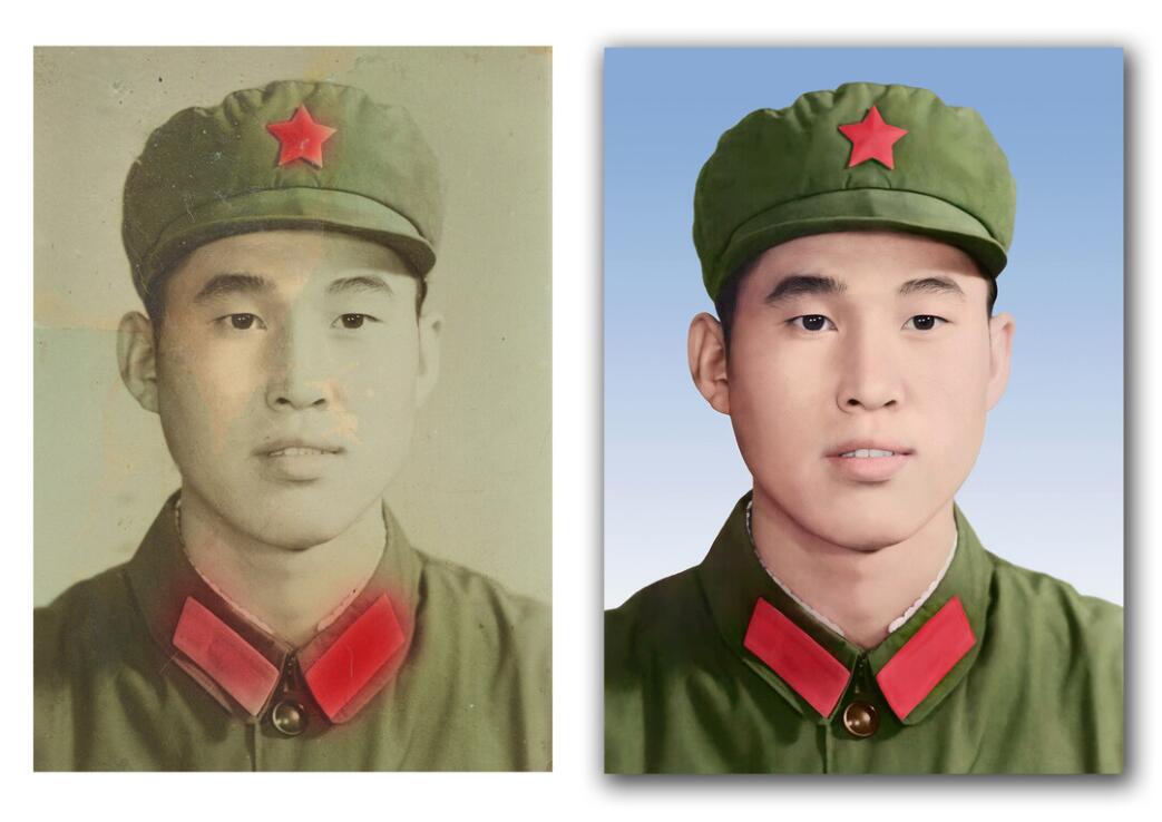 望花破损照片修复-18